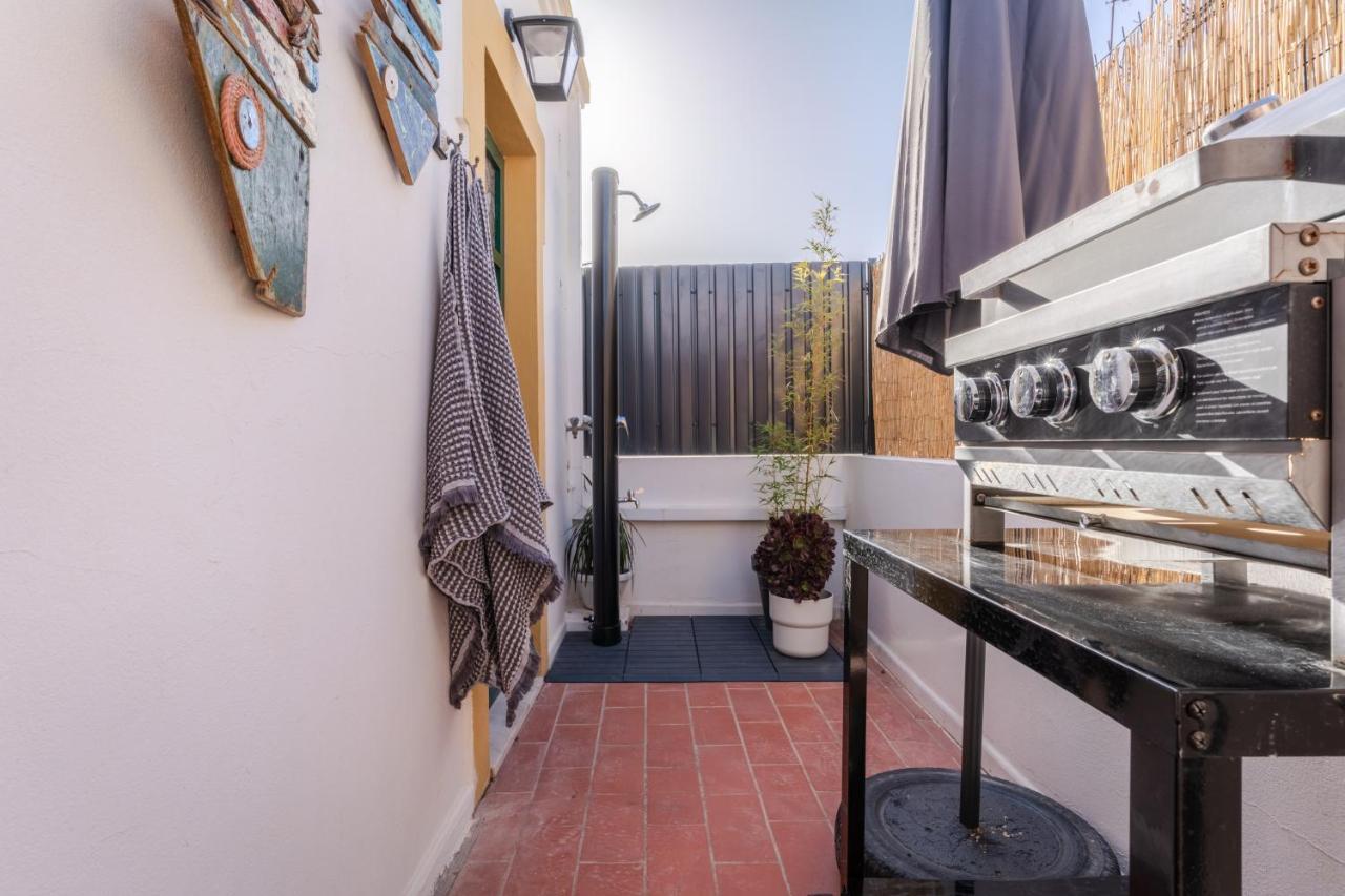 Arty Vintage Townhouse With Rooftop Shower & Sun Loungers Olhão Buitenkant foto