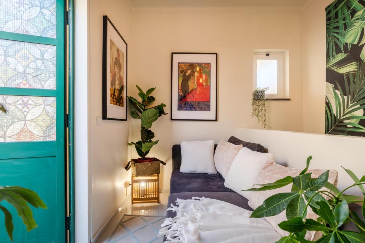 Arty Vintage Townhouse With Rooftop Shower & Sun Loungers Olhão Buitenkant foto